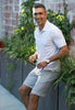 Stretch Eagle Shorts - Pearl Grey by Buki