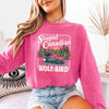 Stupid Canadian Wolf Bird Comfort Colors Long Sleeve – Hockey Romance BookTok Shirt by Adorb Custom Tees