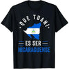 Stylish Heritage Nicaragua Flag T-Shirt – Nicoya Design Tee by Dog Mom Hat