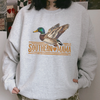 Southern Mama Duck Crewneck Sweatshirt by Hey Jude Graphic Tees