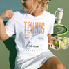 Tennis Championship Front T Shirt by Hey Jude Graphic Tees