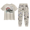 Supernatural Pajamas Set - Winchester Brothers PJs for Women & Men, Matching Family Gift by Dog Mom Hat