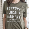 Support Local Farmers T-shirt by Section 21 Apparel Co.
