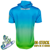 Surfin' Turfs Baseball HyperMAX Short Sleeve Hoodie by Seamhead Swag