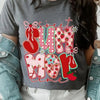 Sweet Summertime Graphic Tee – Cute Retro Summer T-Shirt, Aesthetic Beach Vibes, Casual Trendy Outfit by Adorb Custom Tees