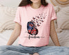 Freedom Butterfly Graphic Tee by Anchored Grace Boutique