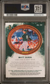 Graded 2017 Panini Diamond Kings Matt Olson #161 Rookie RC Baseball Card PSA 10 Gem Mint