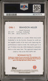 Graded 2022 Topps Bowman University Brandon Miller #09B1 2009 Bowman Rookie RC Basketball Card PSA 10 Gem Mint