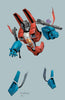 Transformers #18 Unknown Comic Tyler Kirkham Negative Space Virgin Var (03/12/2025) by Unknown Comic Books