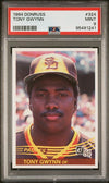Graded 1984 Donruss Tony Gwynn #324 2nd Year Baseball Card PSA 9 Mint