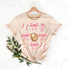 Baseball Coquette Graphic Tee by Anchored Grace Boutique