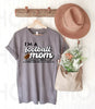 I'm a Football Mom Graphic Tee by Anchored Grace Boutique