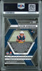 Graded 2025 Panini Mosaic TreVeyon Henderson #325 /99 Blue Autograph Rookie RC Football Card PSA 10 Gem Mint by Hall of Fame Sports Memorabilia