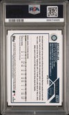 Graded 2023 Topps Chrome Update Bryce Miller #USC131 Purple Rookie RC Baseball Card PSA 10 Gem Mint