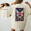 The Antisocial Butterfly Tarot Shirt by EnjoyMyDesign LLC