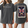 The Antisocial Butterfly Tarot Shirt by EnjoyMyDesign LLC