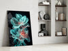 Flowers Blooming in the Light Glass Wall Art || Designer Collection by Insigneart USA