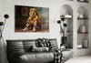 Yellow Jacket King Glass Wall Art || Designer Collection by Insigneart USA