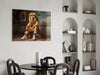 Yellow Jacket King Glass Wall Art || Designer Collection by Insigneart USA