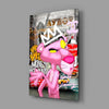 The Pink Panther's City States Glass Wall Art || Designer Collection by Insigneart USA