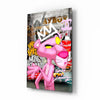 The Pink Panther's City States Glass Wall Art || Designer Collection by Insigneart USA