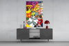 Tom and Jerry: Street Art Glass Wall Art || Designer Collection by Insigneart USA