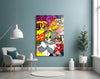 Tom and Jerry: Street Art Glass Wall Art || Designer Collection by Insigneart USA
