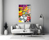 Tom and Jerry: Street Art Glass Wall Art || Designer Collection by Insigneart USA