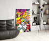 Tom and Jerry: Street Art Glass Wall Art || Designer Collection by Insigneart USA