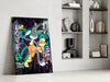 Bugs and Lola: The Graffiti Dance of Love Glass Wall Art || Designer Collection by Insigneart USA