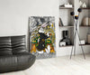 Bugs Bunny: The Game of Wealth Glass Wall Art || Designer Collection by Insigneart USA