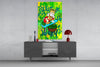 Scrooge McDuck: The Golden Throne Glass Wall Art || Designer Collection by Insigneart USA