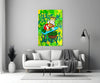 Scrooge McDuck: The Golden Throne Glass Wall Art || Designer Collection by Insigneart USA