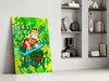 Scrooge McDuck: The Golden Throne Glass Wall Art || Designer Collection by Insigneart USA