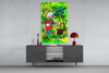 Scrooge McDuck: The Golden Throne Glass Wall Art || Designer Collection by Insigneart USA