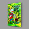 Scrooge McDuck: The Golden Throne Glass Wall Art || Designer Collection by Insigneart USA