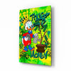 Scrooge McDuck: The Golden Throne Glass Wall Art || Designer Collection by Insigneart USA