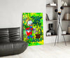 Scrooge McDuck: The Golden Throne Glass Wall Art || Designer Collection by Insigneart USA