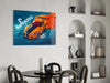 Supra Blazing Speed Glass Wall Art || Designer Collection by Insigneart USA