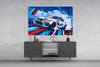 BMW M2 Dance of Speed Glass Wall Art || Designer Collection by Insigneart USA