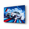 BMW M2 Dance of Speed Glass Wall Art || Designer Collection by Insigneart USA