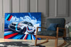 BMW M2 Dance of Speed Glass Wall Art || Designer Collection by Insigneart USA