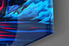 Subaru BRZ Blue Speed Glass Wall Art || Designer Collection by Insigneart USA