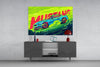 Roaring Mustang Glass Wall Art || Designer Collection by Insigneart USA