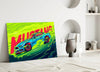 Roaring Mustang Glass Wall Art || Designer Collection by Insigneart USA