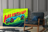 Roaring Mustang Glass Wall Art || Designer Collection by Insigneart USA
