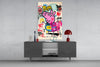 Urban Peppa Glass Wall Art || Designer Collection by Insigneart USA