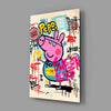 Urban Peppa Glass Wall Art || Designer Collection by Insigneart USA
