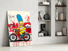 Homer's Street Art Glass Wall Art || Designer Collection by Insigneart USA
