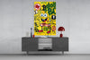 Crypto SpongeBob Glass Wall Art || Designer Collection by Insigneart USA